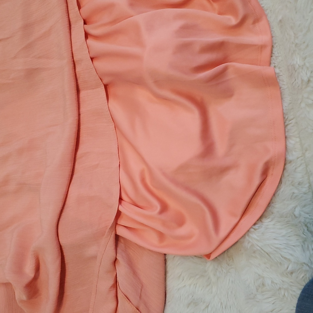 LC Lauren Conrad Coral Haze Boho Crochet Maxi Dress NWT S - Picture 14 of 16